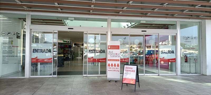 El ICHH reactiva el punto de donación de sangre en Telde / TA